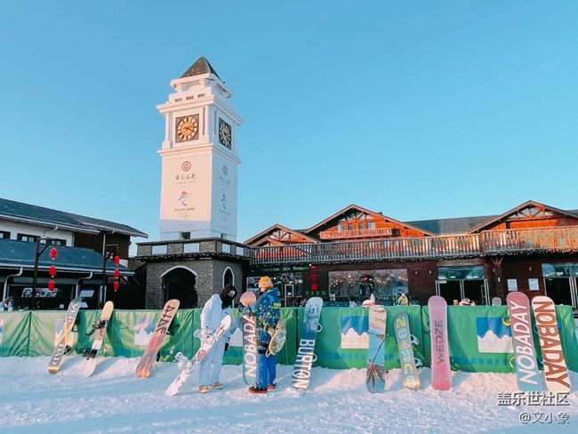 冬天太適合滑雪了