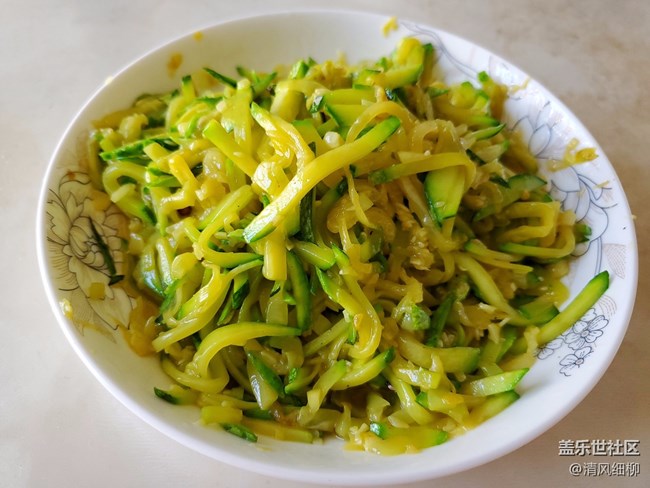 「新年美食」+熗炒脆嫩南瓜絲