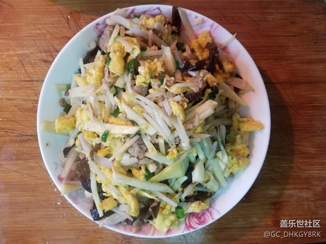 【新年美食】+隨意版木須肉