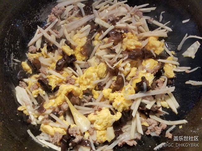 【新年美食】+隨意版木須肉