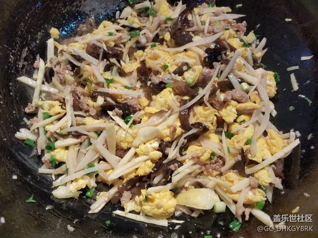 【新年美食】+隨意版木須肉
