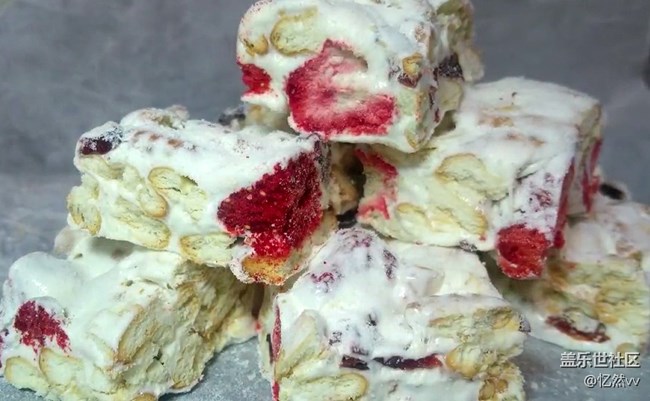 【新年美食】雪花酥