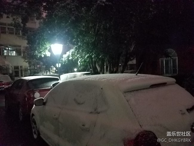 下雪了