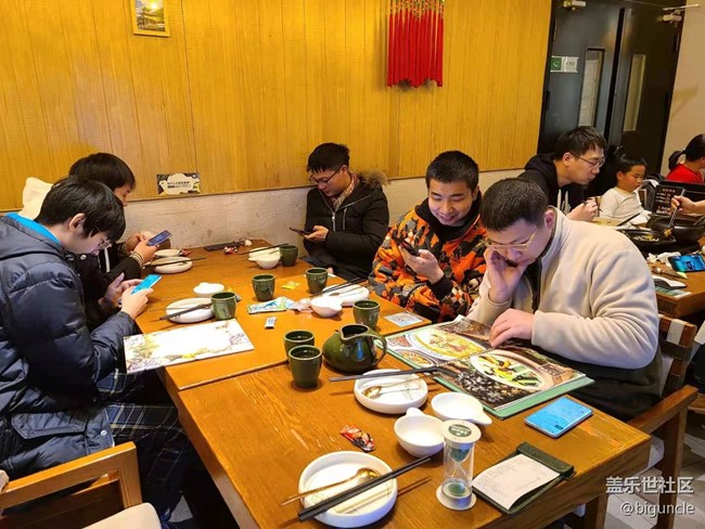 2020年的最后一次聚會，比以往來的更早一些