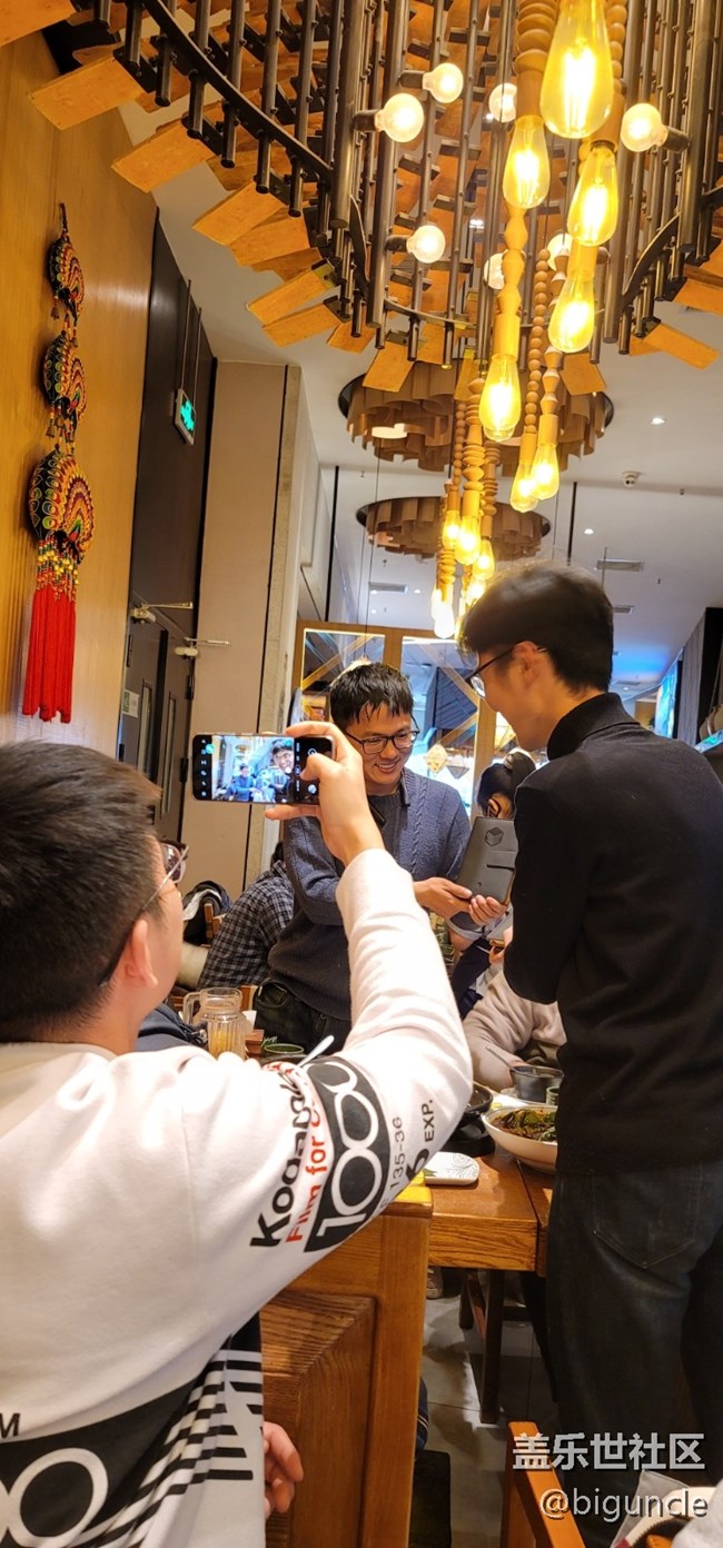 2020年的最后一次聚會，比以往來的更早一些