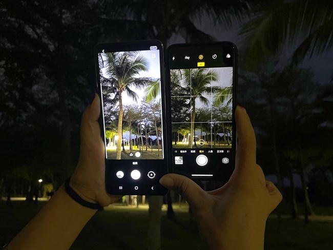 夜景拍攝?超級防抖厲害了我的Z Flip