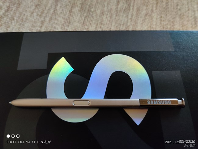 當年Note7的筆，用在S21U很順滑