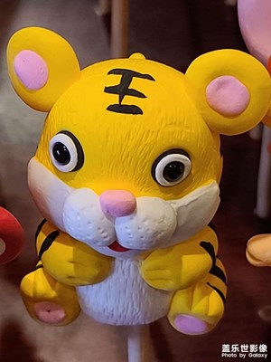 可愛的小面人
