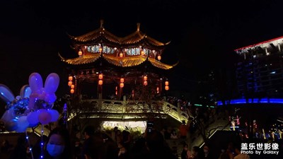夜游成都錦江