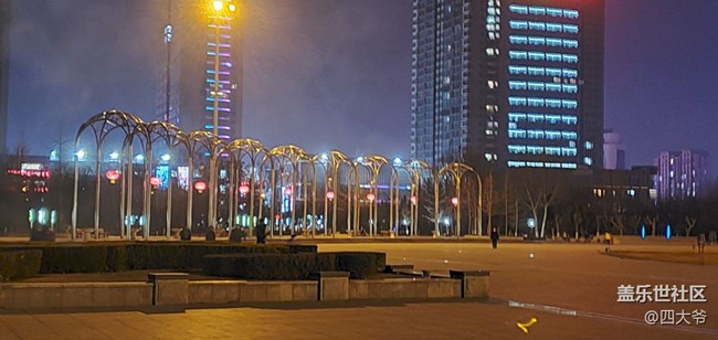 大牛拍的夜景看看如何