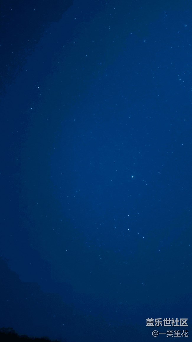 過年回老家嘗試拍的星空照