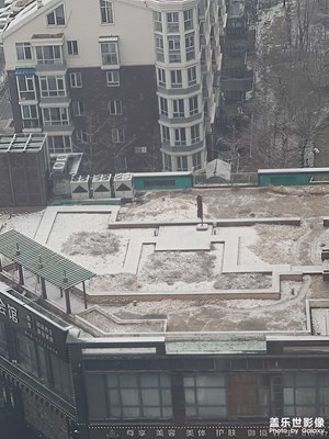 周一雪后的清晨