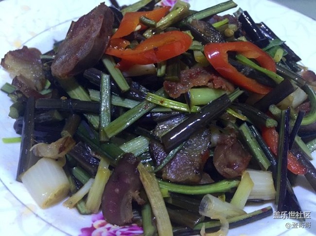 【春菜秀】蕨菜炒臘肉