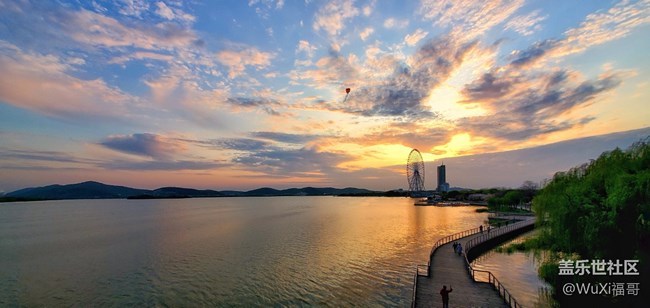 蠡湖晚霞