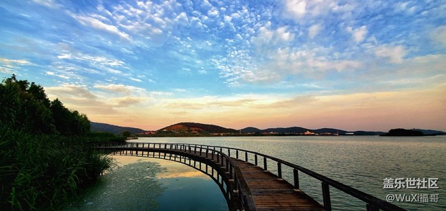 蠡湖晚霞