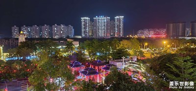 工作中隨拍夜景