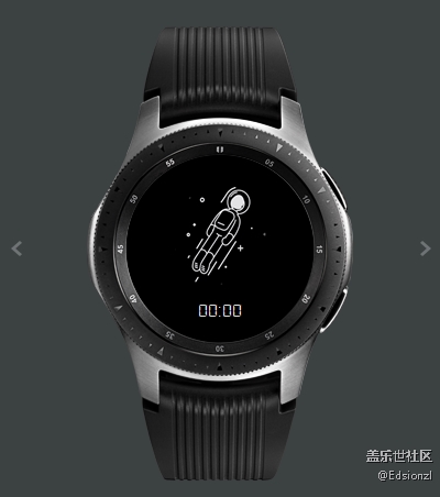 自制了一款太空人表盤，尋求代上架的表盤開發(fā)者。