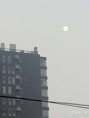 今天霧氣不小