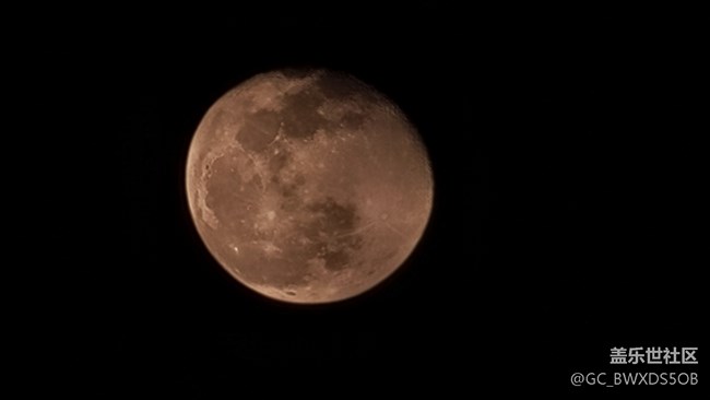 初試拍攝月亮（手持模式）