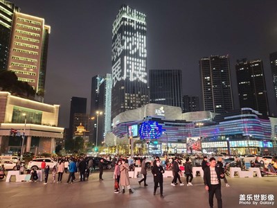 成都萬達廣場一角