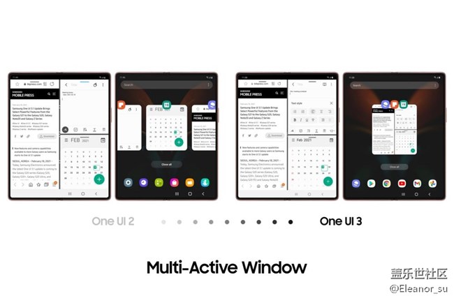 Galaxy Z Fold2 5G One UI 3.1: 為用戶帶來更好的使用體驗
