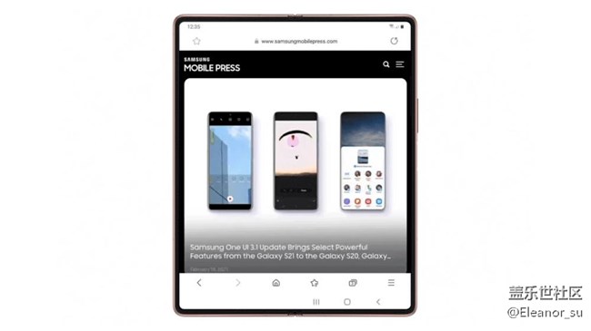 Galaxy Z Fold2 5G One UI 3.1: 為用戶帶來更好的使用體驗