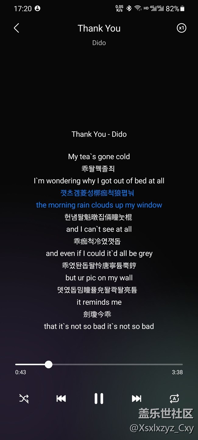 為啥三星音樂，歌詞全是韓文翻譯，就連中文歌都是韓文- -