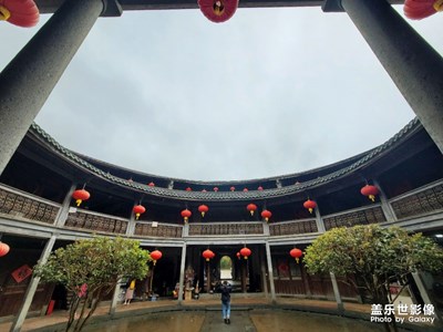 【出游記】+雨中游永定土樓
