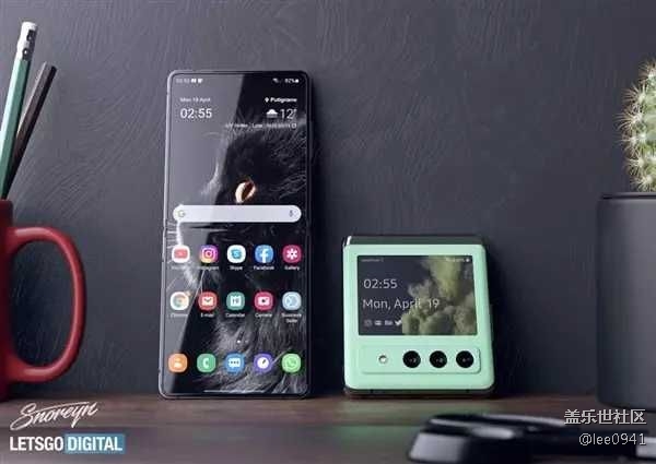 驍龍888加持！三星Galaxy Z Flip 3外形曝光