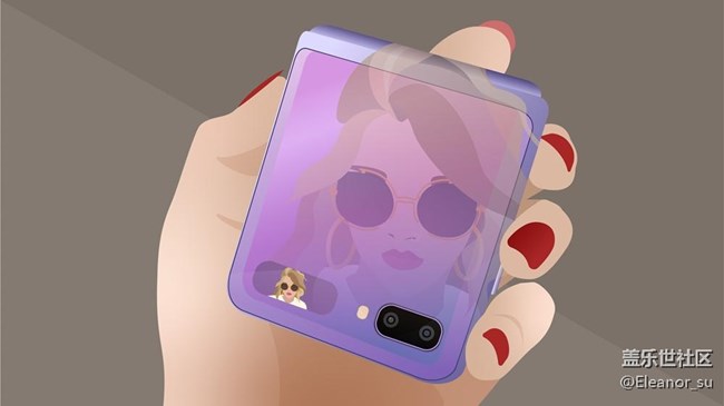 Galaxy Z Flip 5G: 當(dāng)時尚與科技碰撞