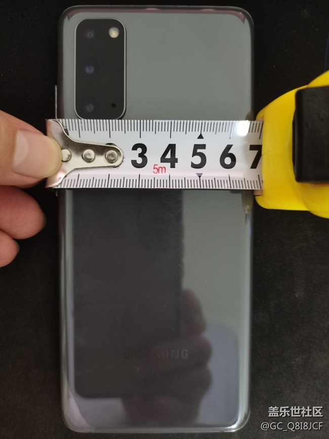 S20后蓋自然脫落估算