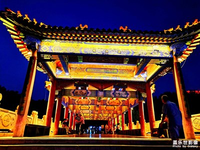 兒子的一組夜景拍攝