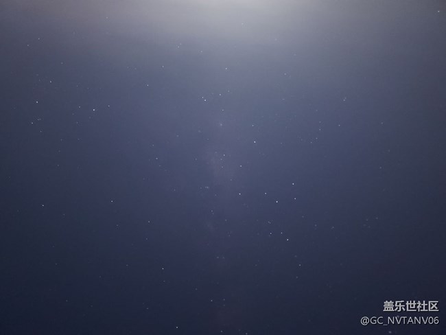 這是銀河星空？