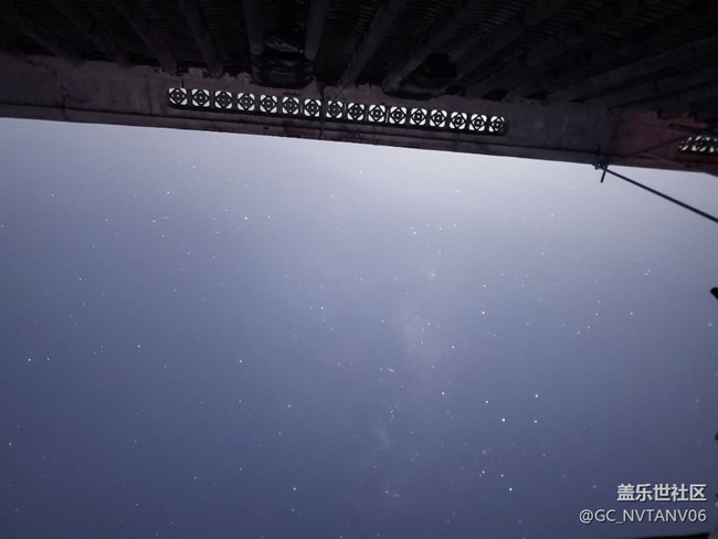 這是銀河星空？