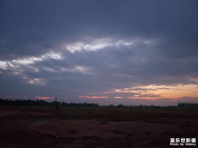 夜與晨的交接