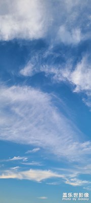 房頂拍夕陽
