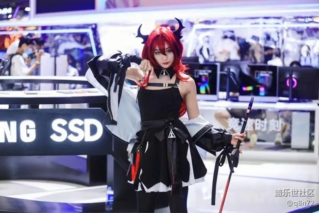 #CJ星游體驗官#2021ChinaJoy三星展臺心動小姐姐