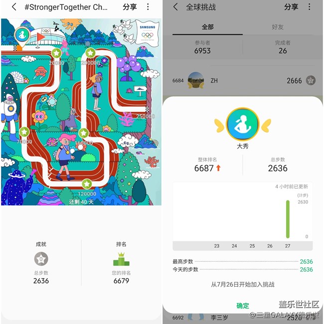 快拿起你的三星手機，接受奧運挑戰(zhàn)！