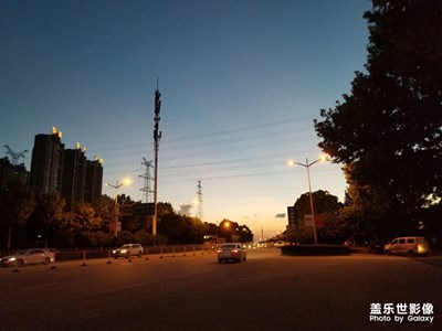 夜跑路上隨手拍