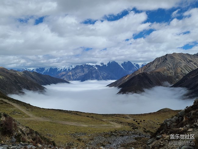 【你好，色彩】+藍天下的貢嘎