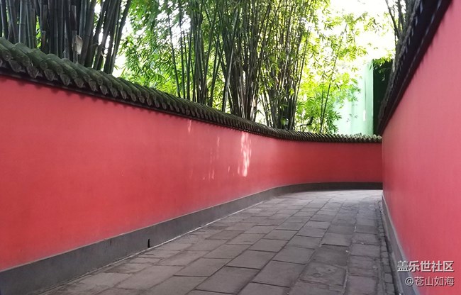 [你好，色彩]成都紅墻