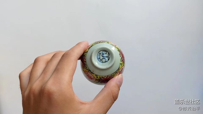 #靜物之美——萬(wàn)壽無(wú)疆五彩小酒杯