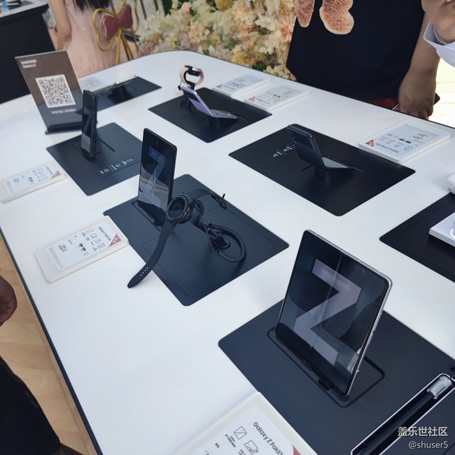 #三星快閃店打卡新品體驗