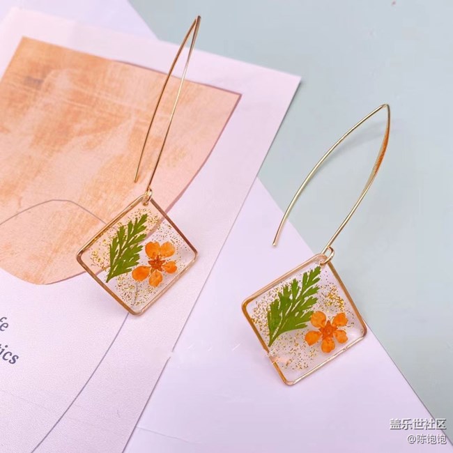 「家中小景」朋友送的小耳環(huán)