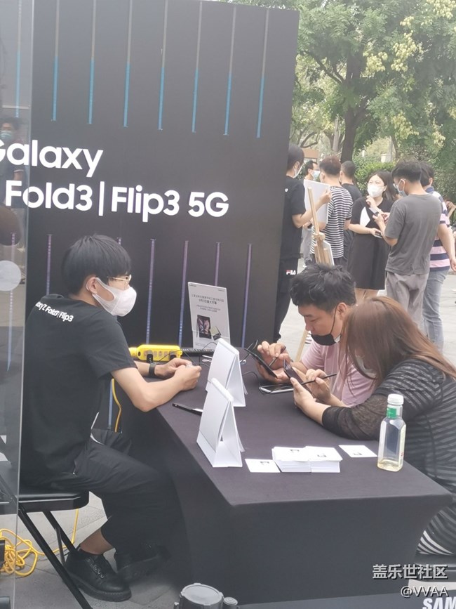 #三星快閃店打卡+北京三里屯三星快閃店體驗(yàn)新機(jī)打卡互動