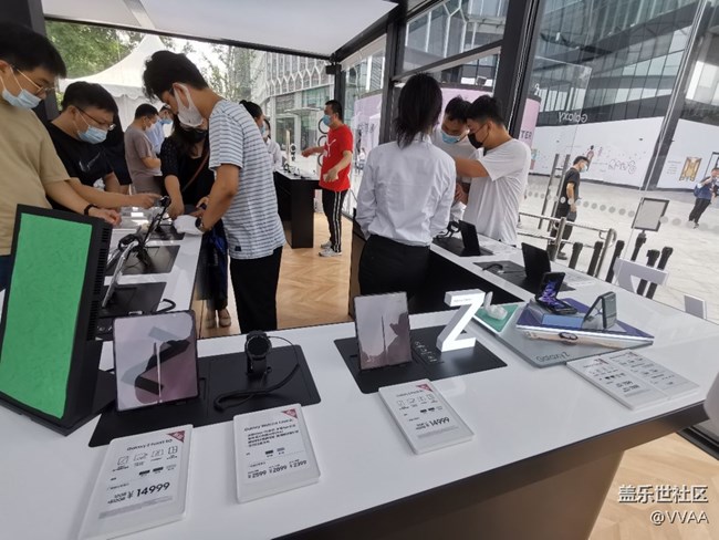 #三星快閃店打卡+北京三里屯快閃店打卡