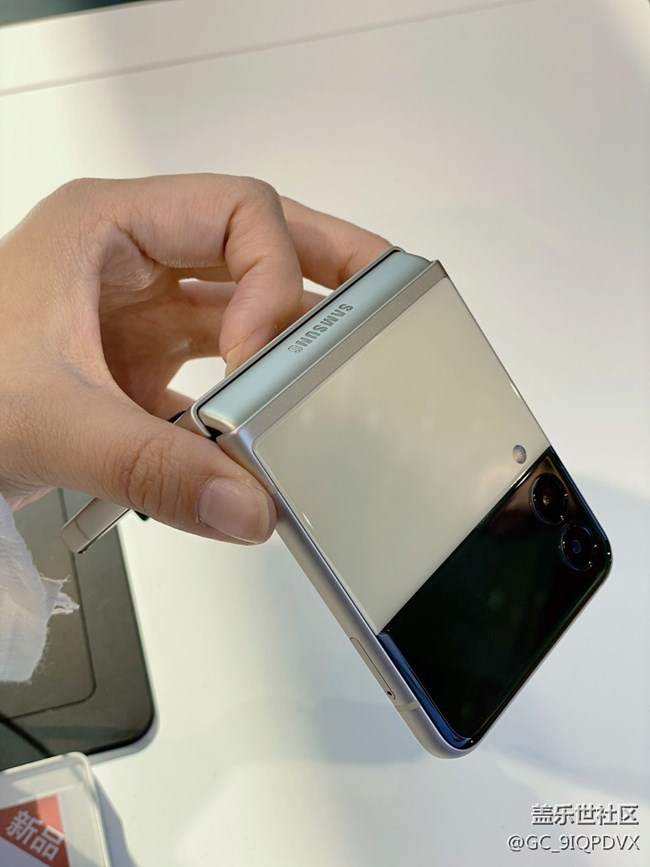 #三星快閃店打卡/三星ZFlip3線下體驗是什么感覺？