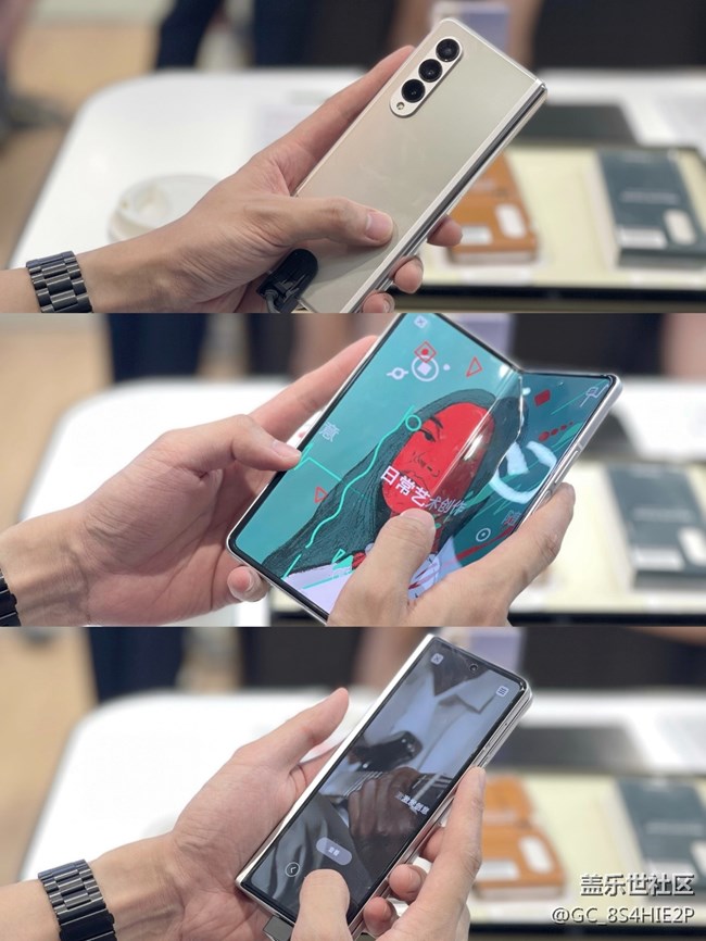 #三星快閃店打卡 三星快閃店Z FLIP3折疊手機有點香??