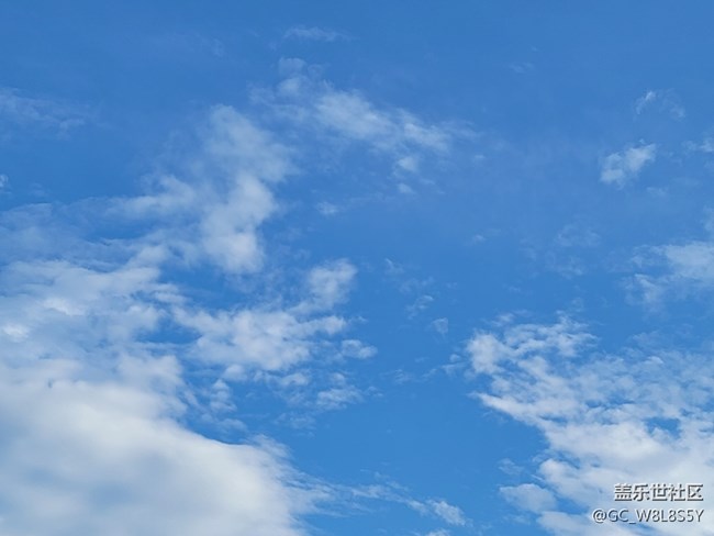 #初秋時節(jié)——秋日的天空