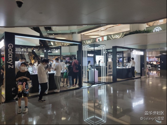 #三星快閃店打卡 廣州星部落Galaxy Z新品快閃體驗活動回顧